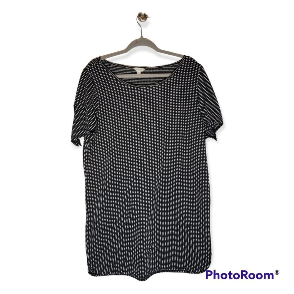 Max Studio Black And White Pattern Dress Size XL